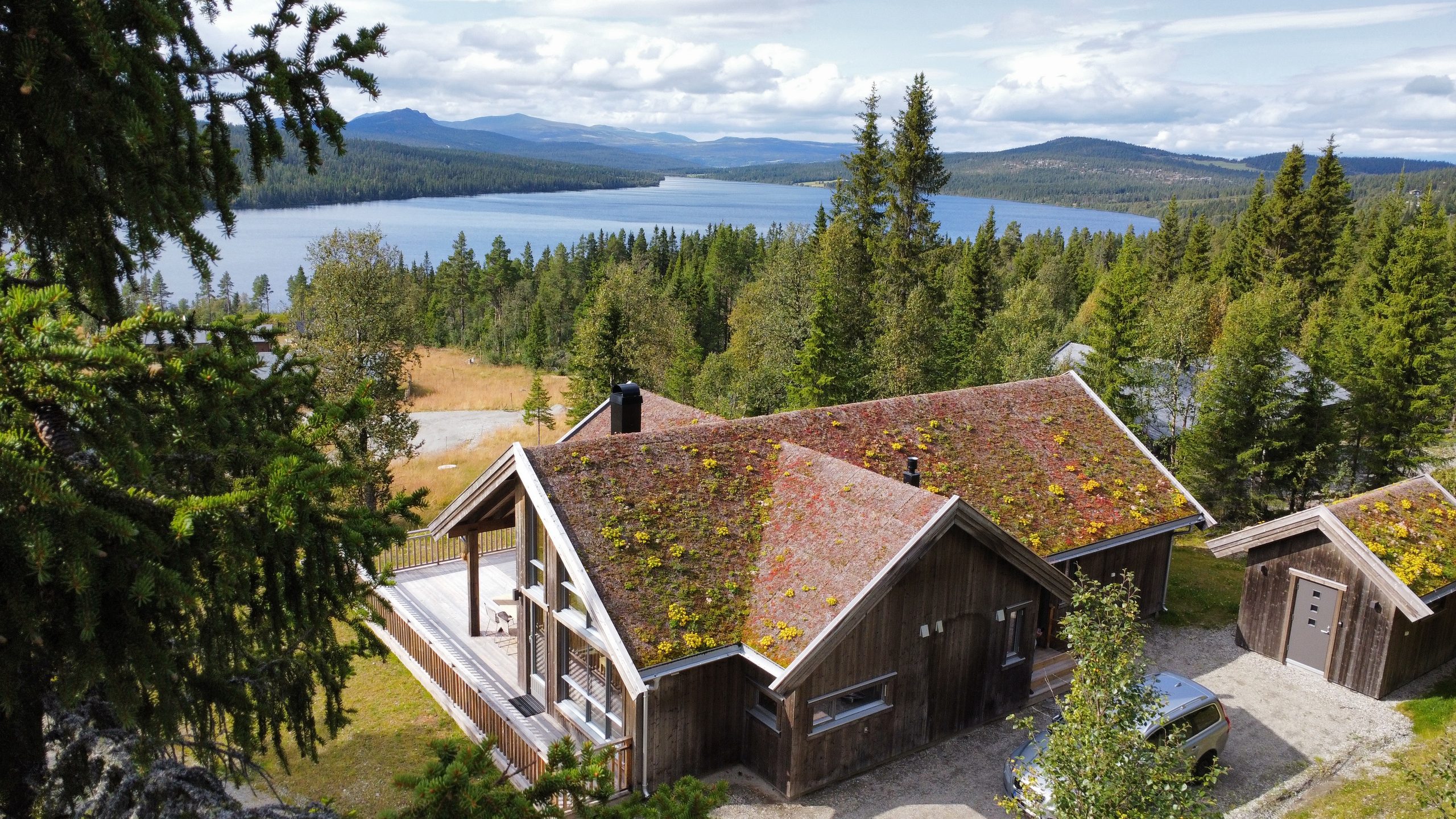Exterior in summer